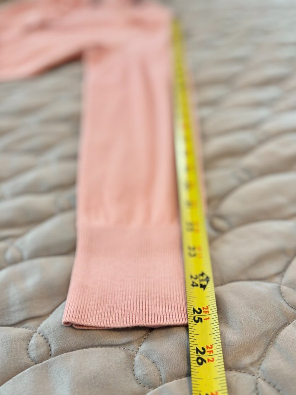 NWT Talbots Dusty Rose Pink Button Front V-Neck Lightweight Cardigan Sweater L - Picture 9 of 10